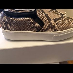 BRAND NEW CÉLINE Snakeskin Slip-On Sneakers
